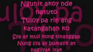 tang ina nya lyrics by akuztikz [upl. by Ozne]