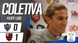 COLETIVA FILIPE LUÍS  AO VIVO  AtléticoMG x Flamengo  Final Copa do Brasil 2024 [upl. by Enoj11]