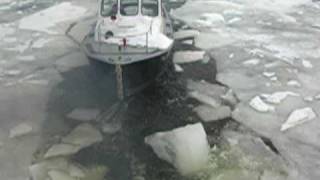 Ice Breaking Cheboygan Michigan [upl. by Gracie]