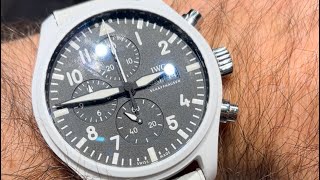 IWC Pilot Chronograph « Lake Tahoe » Edition [upl. by Bernard65]