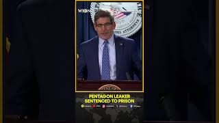 Pentagon Secrets Leaker Jack Teixeira Sentenced To 15 Years In US Prison  WION Shorts [upl. by Chemosh]