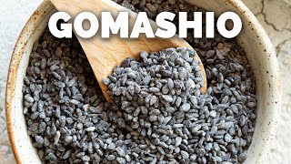 Gomashio Three Ways – Japanese Sesame Salt 2 Ingredients [upl. by Crompton]