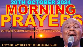 October 20th 2024 MFM Morning Fire Prayers Dr Dk Olukoya [upl. by Riana740]