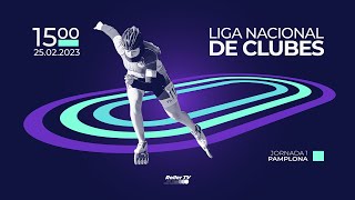 PatinajeVelocidad  Liga Nacional de Clubes  1ª Jornada Sábado 250223 [upl. by Sprage]