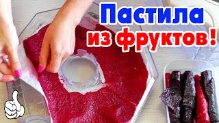 ФРУКТОВАЯ ПАСТИЛА из клубники смородины и вишни  Видео рецепты для детей от Delicious food [upl. by Delija834]