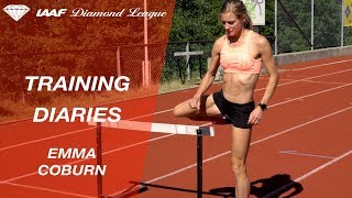 Training Diaries Emma Coburn  IAAF Diamond League [upl. by Ateiram]