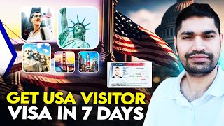 USA Visitor Visa Approved in 7 Days  Early Appointment USA [upl. by Treacy]