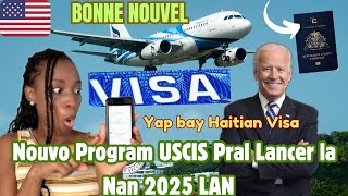 😮woww visa Pipay✈️USCIS Ak DHS Fenk Anonser Nouvo Visa sa Pou Haiti😳Sa fenk Tonbepreparew pran visa [upl. by Adien168]