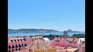 RENT  LISBON in BELÉM ap T2 with BEAUTIFUL VIEW TEJO RIVER Garage [upl. by Nosecyrb]