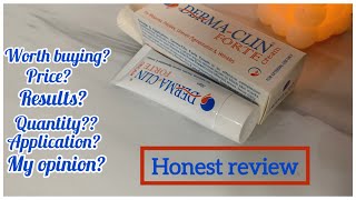 HONEST REVIEW Derma cline forte Whitening cream  pigmentation cream [upl. by Seidler]