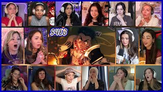 Demon Slayer Season 4 Episode 8 Girls Reaction Mashup  Hashira Training Arc Ep 8 [upl. by Sower]