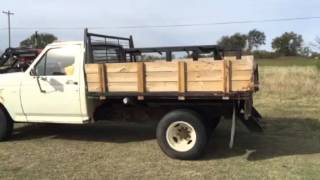 1983 Ford Flatbed qt bigironcom on 11222015 auction [upl. by Nibas948]