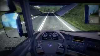 ETS 2 Retarder and exhaust braking [upl. by Halilak]