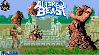 Altered Beast Sega Genesis  Full Game on Hard Difficulty [upl. by Stauffer]