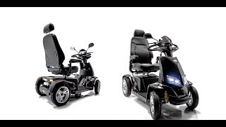 Merits Silverado Extreme Recreational AllTerrain Mobility Scooter with Suspension  Model S940A [upl. by Klarika169]