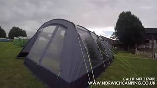 Kampa Texel 6 Tent Walkabout 2018 NEW [upl. by Ronnoc]