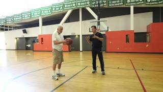 Two Handed Set Shot How Basketball Was Played in the 50s [upl. by Harutak]