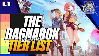 Job Class Tier list  The Ragnarok [upl. by Anoy]