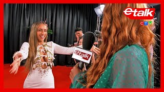 Tate McRae finally meets Priyanka at 2023 Juno Awards  Etalk Red Carpet [upl. by Bonnie]