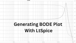 How to Generate BODE Plot With LtSpice  explained with simple RLC filter [upl. by Asselem]