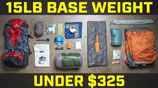 Budget Backpacking Gear for Beginners [upl. by Blanchard341]