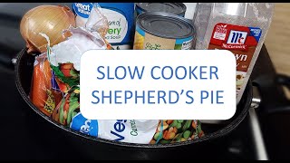 Shepherds Pie SLOW COOKER  COMFORT Food Made EFFORTLESS [upl. by Gierk323]