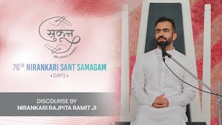 Nirankari Rajpita Ramit Ji  Discourse  76th Nirankari Sant Samagam Day 2  October 29th 2023 [upl. by Anez305]