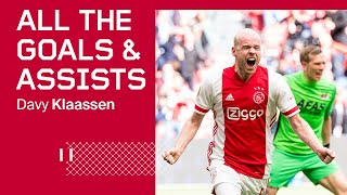 ALL GOALS amp ASSISTS  Davy Klaassen 202021 [upl. by Rachele]