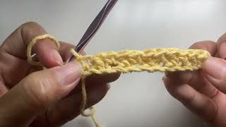 One Row Repeat Pattern  How to Crochet the Griddle Stitch [upl. by Gean]