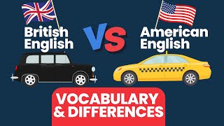 50 Differences Between 🇬🇧 British English Vs American English 🇺🇸 Vocabulary Words  Boost Word Power [upl. by Rudolf]