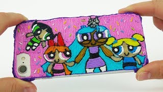 Powerpuff Girls iPhone Case DIY with 3D Pen  Power Of Four PPG Tutorial [upl. by Riancho]