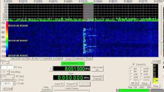 Oddities Station unk Homer Simpson voice 80515 kHz USB January 06 2013 1653 UTC [upl. by Hadwyn102]