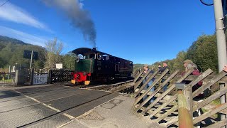 No8 “ Luice” moving round at Levisham station28924 [upl. by Eidoj508]