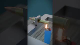 What Will Happen If the Bullet OF A Gun is Heated  3D ANIMATION shorts [upl. by Anisah]