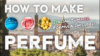 HOW TO MAKE PERFUME  Full perfumery course 2024 [upl. by Bond391]