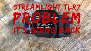 Streamlight TLR7 PROBLEM It’s Going Back [upl. by Ecikram814]