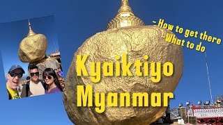 KYAIKTIYO GOLDEN ROCK Mon state Myanmar 🇲🇲 [upl. by Lienaj]