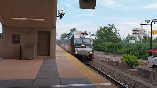 Secaucus Lower Level Pt 2 Ft ACELA EXPREZZ TRAIN 2168 BOZTON NORTHBOUND [upl. by Notnroht]