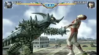 Ultraman Fighting Evolution 3  VS Human Mode [upl. by Nywg]