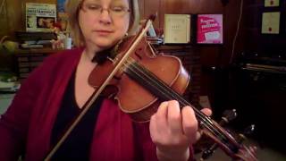 How to play grace notes appoggiaturas on the violin [upl. by Eserehs]