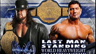 BACKLASH 2007  Batista Vs Undertaker Promo Comercial [upl. by Anaele]