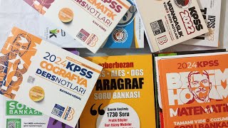 KPSS 2024 KAYNAK KİTAP ÖNERİLERİ [upl. by Roche85]