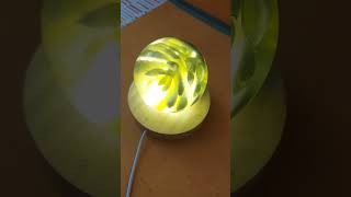 resin sphere light Incredible beautiful night light [upl. by Morgenthaler]