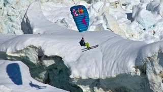 Speedriding Freestyle Skiing meets Paragliding [upl. by Akinnej530]