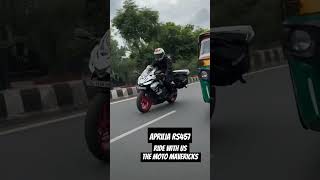 Aprilia RS457apriliasuperbikeindiareelsmotivationalvideomotivationtrandingtravelshortsyt [upl. by Bruce]