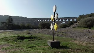 Pont du Gard how to spoil a beautiful site Comment ruiner un lieu historique [upl. by Naneik29]