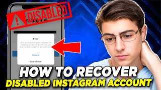 How To Recover DEACTIVATEDDISABLED Instagram Account in 2022 TUTORIAL [upl. by Nyledaj]