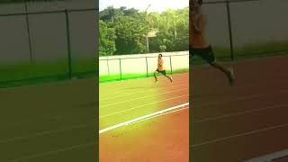 100m sprinter fitness old athlete motivation shortsvideo viralvideo trend trending music [upl. by Limann]