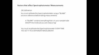 Spectrophotometry  Basic Concepts [upl. by Annia170]