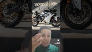 Nueva CFMOTO 500 SR VOOM VS Kawasaki ZX4R 💀💀bigmotors cfmoto motorcycle [upl. by Mascia]